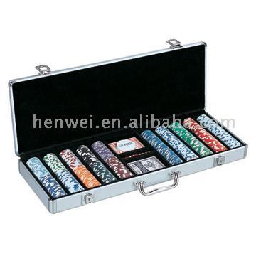 500pcs Poker Chip Sets